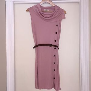 🌟BOGO NBW Rose Pink side button dress